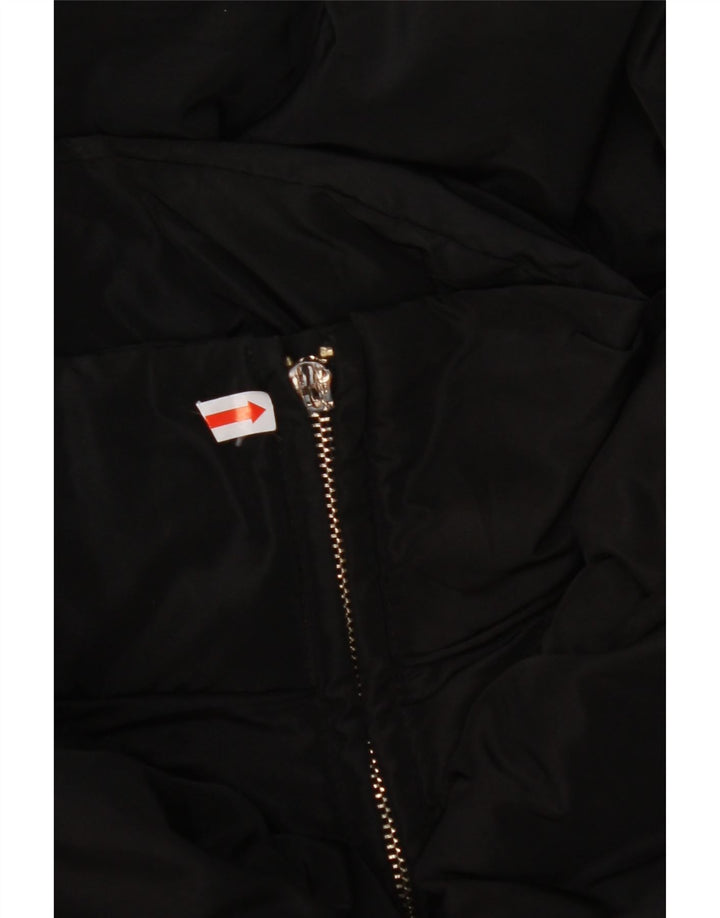 CELYN B Womens Padded Coat IT 44 Medium Black Polyester