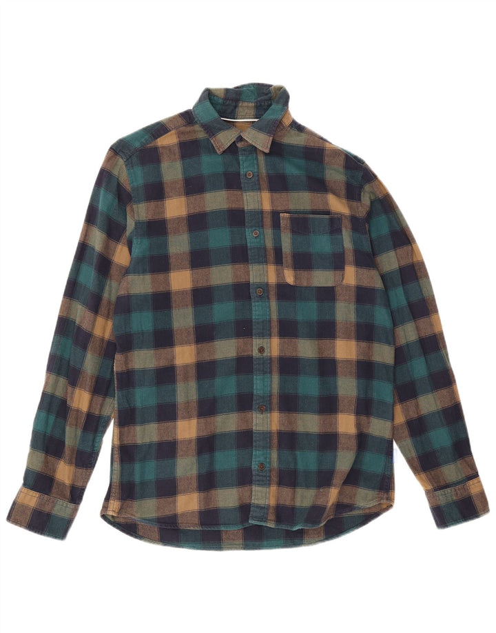 Jack & Jones Herre flannelskjorte Lille flerfarvet ternet bomuld