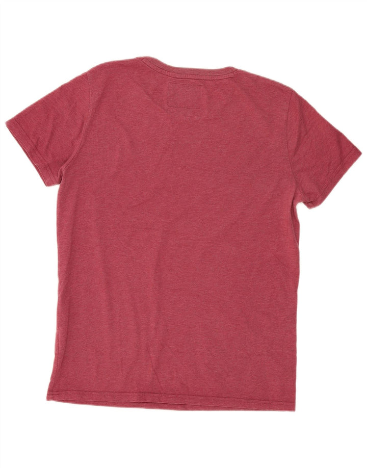 Superdry Grafisk T-shirt top til mænd, stor rød bomuld