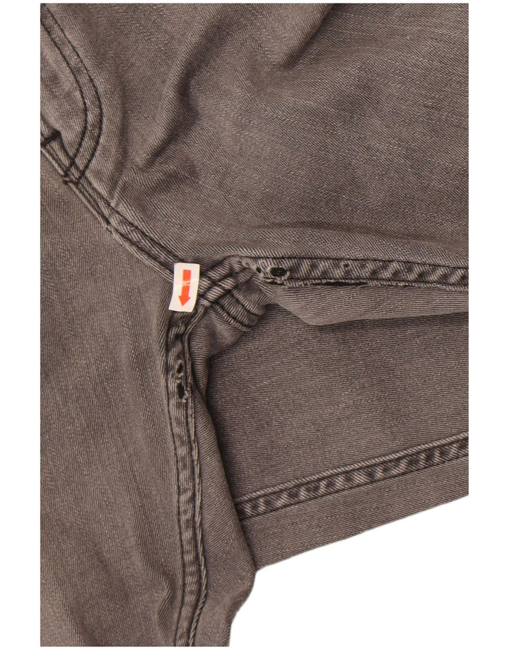 Lee Herre Malone Skinny Jeans W34 L32 Grå Bomuld