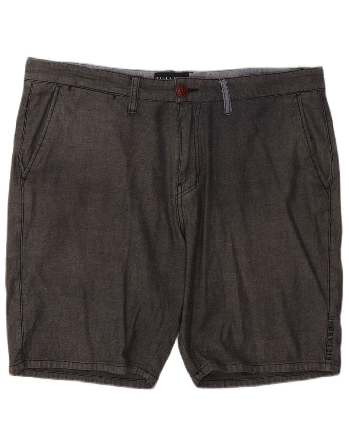 Billabong Herre Chino Shorts W36 Stor Grå Bomuld