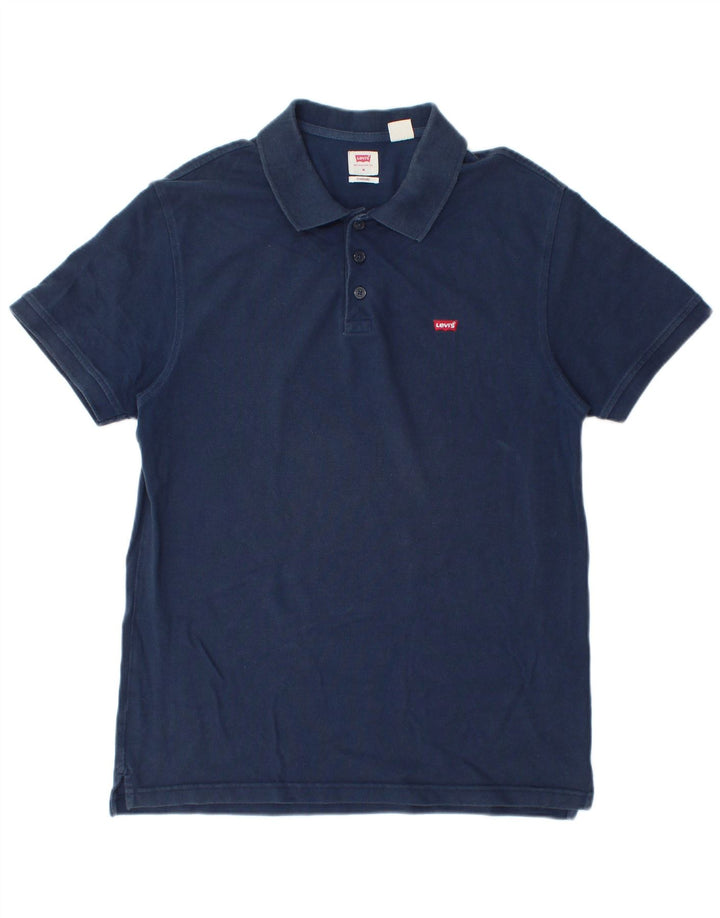 Levi's Standard poloshirt til mænd Medium marineblå bomuld