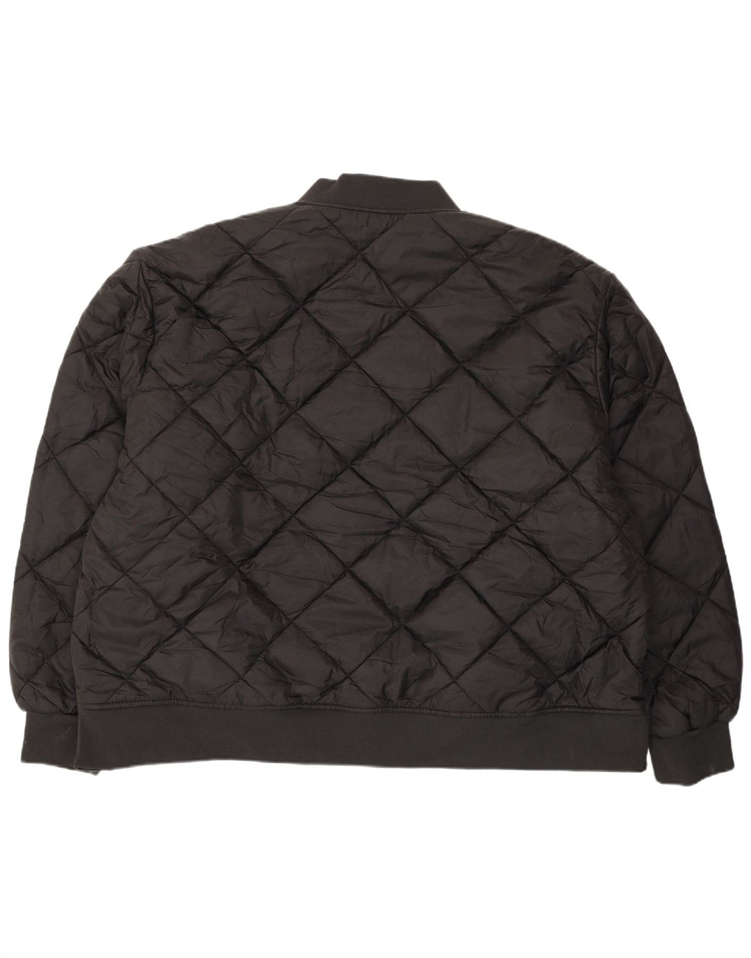 DICKIES Herre Quiltet Jakke UK 48 4XL Sort Nylon