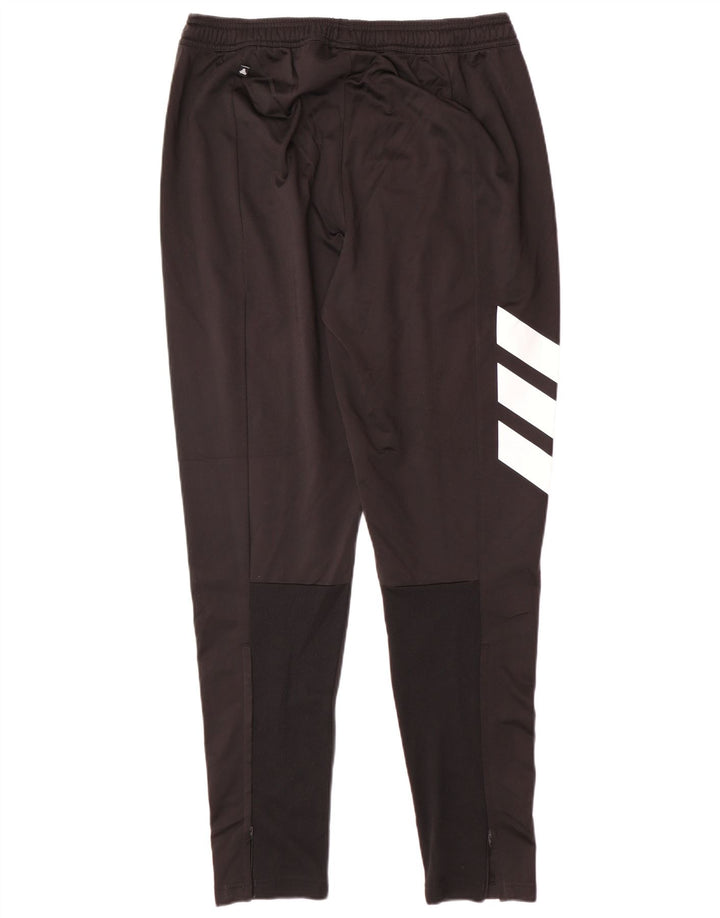 ADIDAS Træningsdragt bukser til mænd Large Black Colourblock Polyester