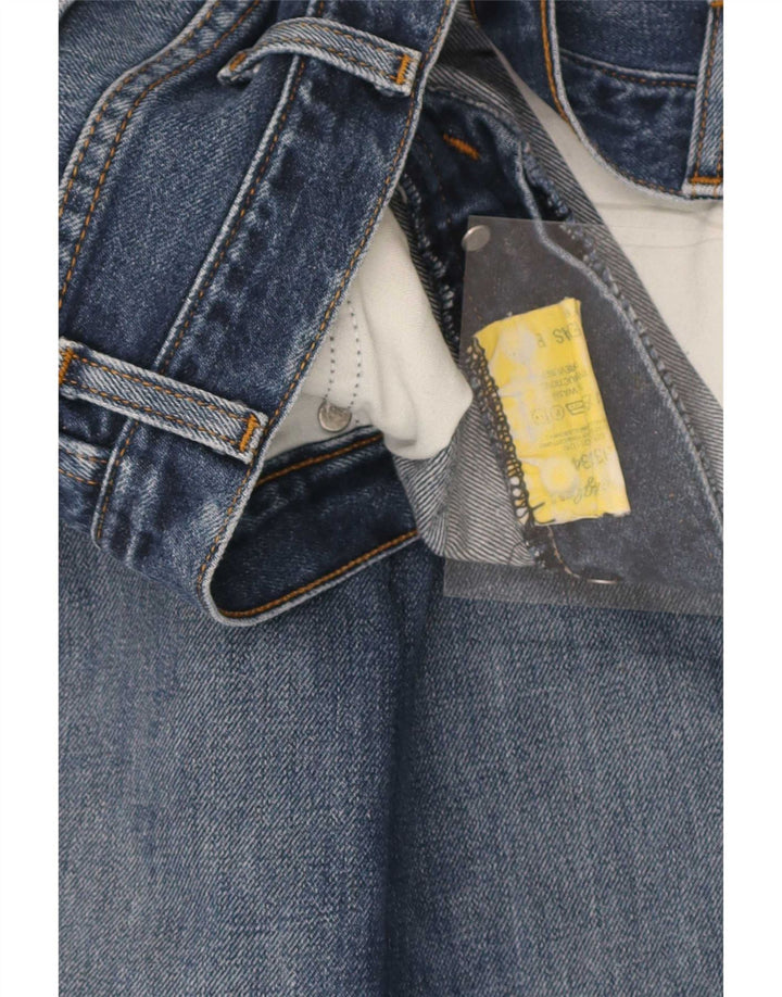 Wrangler Straight Jeans til mænd W33 L30 blå bomuld