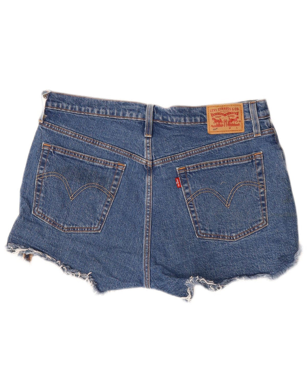 Levi's Womens 501 denimshorts W32 Large Blue Bomuld