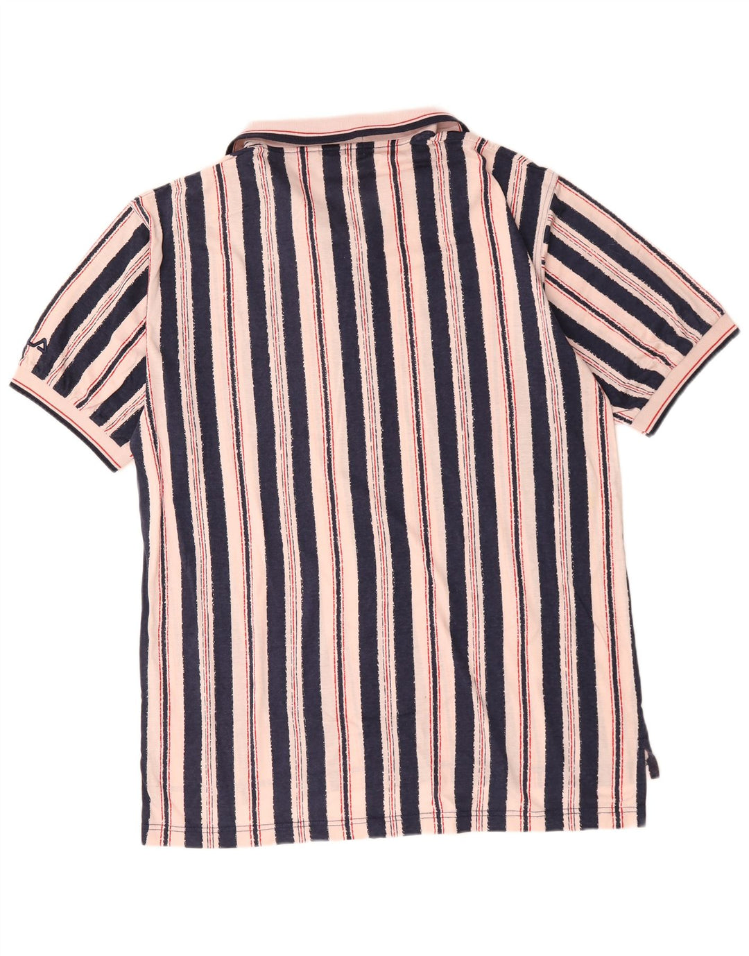 Fila Poloshirt til mænd XL Pink Stribet Bomuld