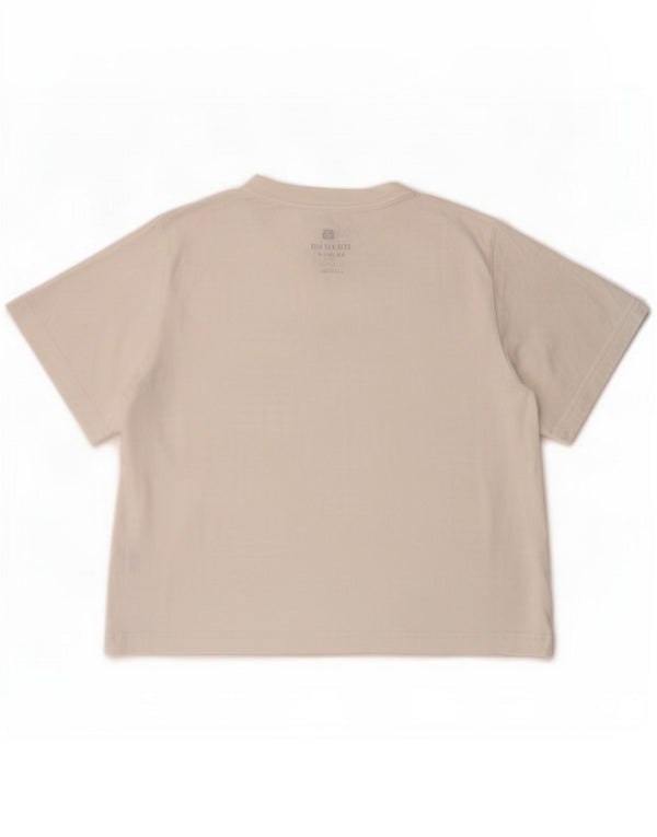 Nike Girls Loose Fit grafisk T-shirt top 12-13 år Large White
