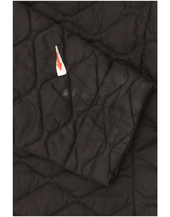 The North Face Quiltet jakke til kvinder UK 10 Lille sort nylon