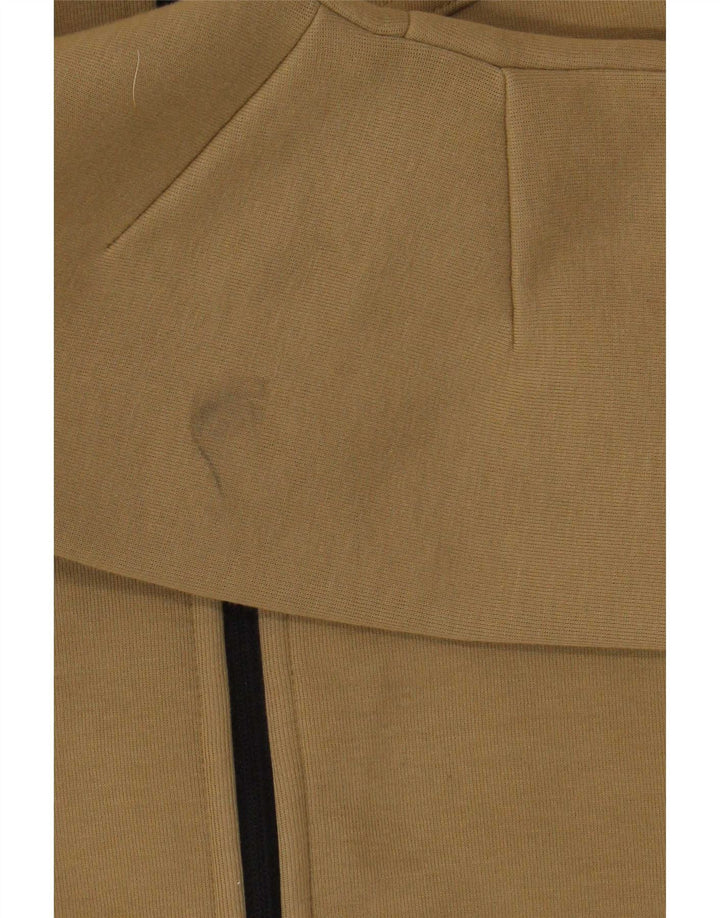 Nike hættetrøje med lynlås til mænd Medium Khaki Bomuld