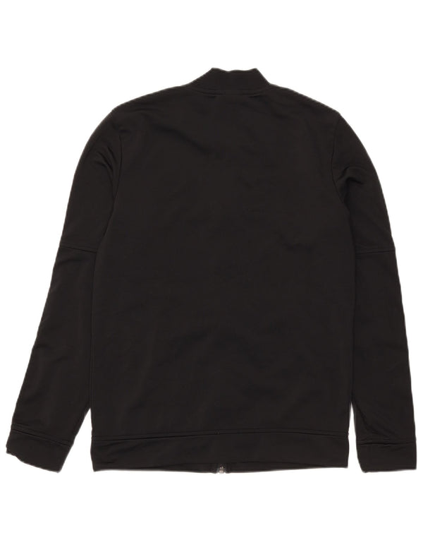 Adidas træningsdragt topjakke til kvinder UK 12/14 Medium Black Polyester