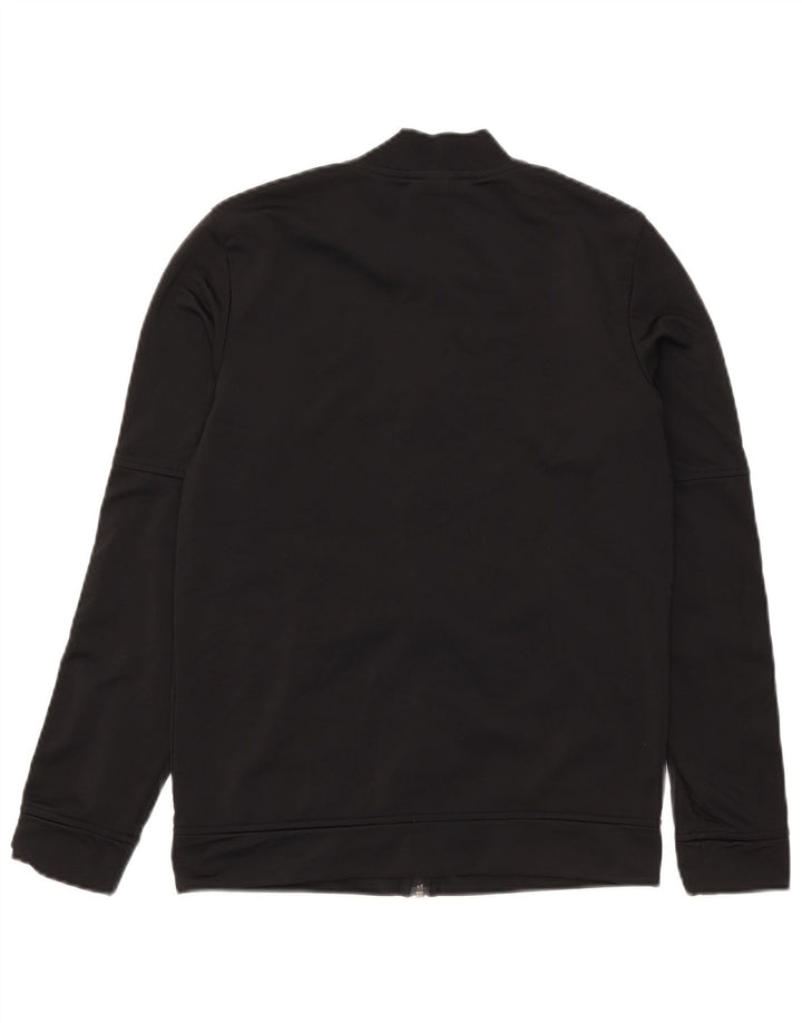 Adidas træningsdragt topjakke til kvinder UK 12/14 Medium Black Polyester
