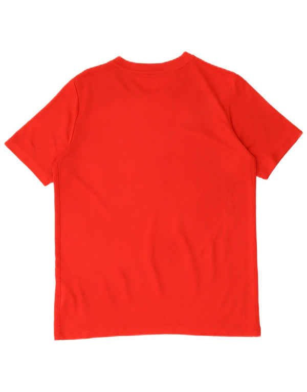 Nike Boys Dri Fit T-Shirt Top 13-14 år XL Rød Polyester