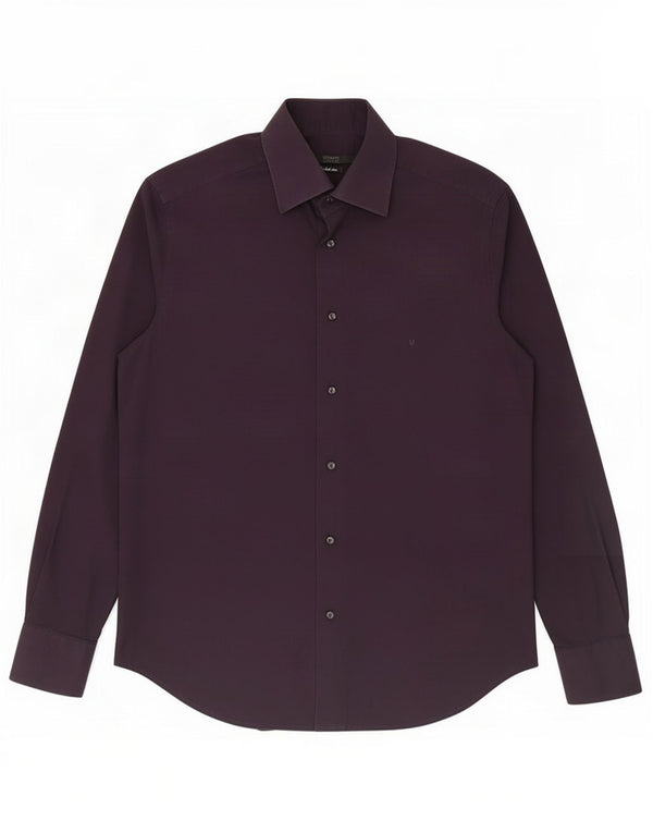 Ungaro Herreskjorte str. 40 15 3/4 Medium Lilla Bomuld