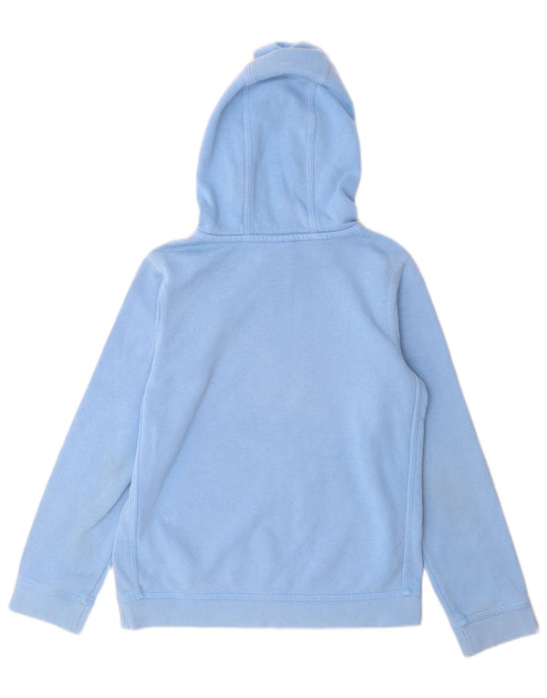 Nike Boys Hoodie Jumper 10-11 år Medium Blue Bomuld