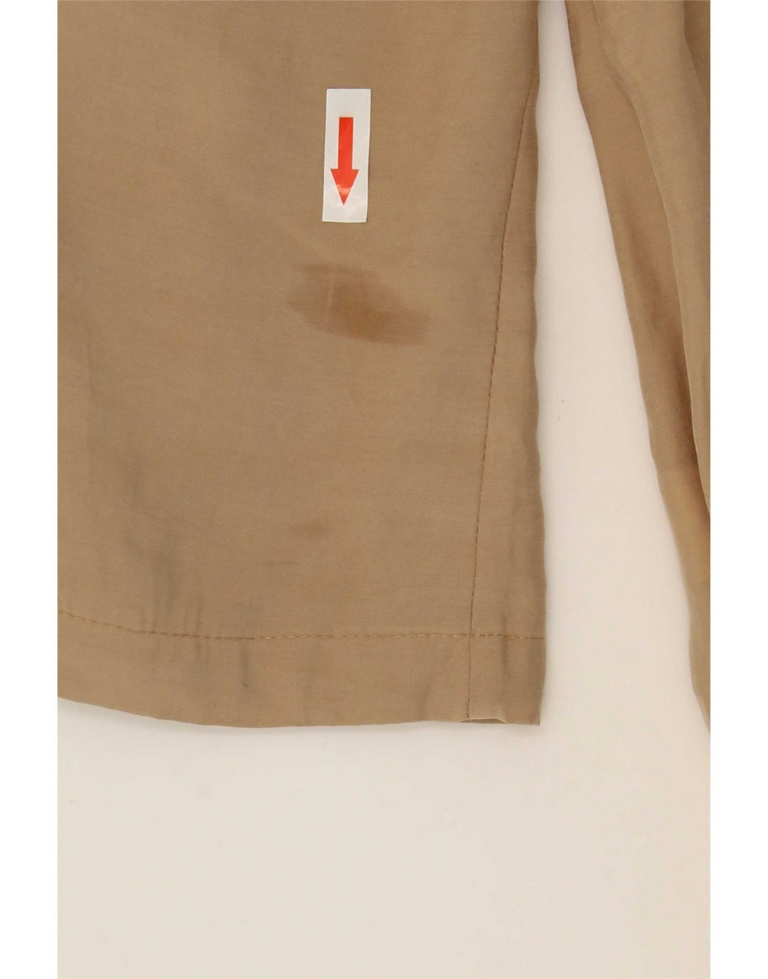 Zara Womens Open Waterfall Jacket UK 14 Medium Beige Modal