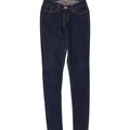LEVI'S Womens Skinny Jeans W25 L31 Navy Blue Cotton Vintage Levi's and Second-Hand Levi's from Messina Hembry 