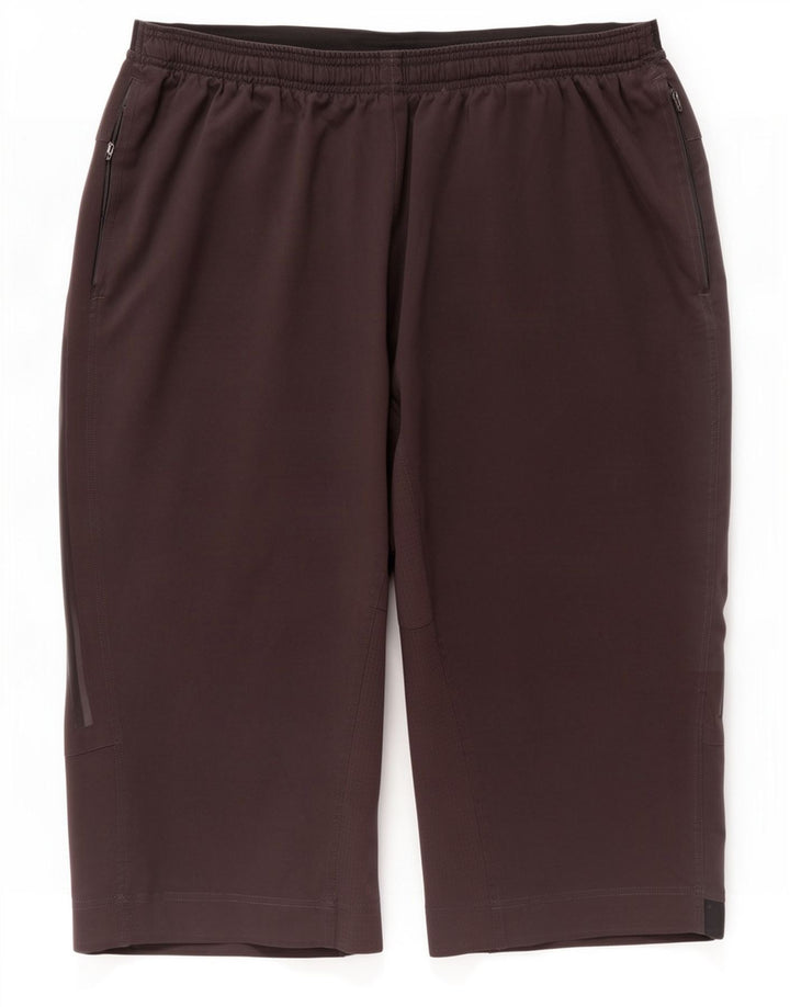 Adidas Womens Bermuda Sports Shorts UK 20 2XL Sort Polyester