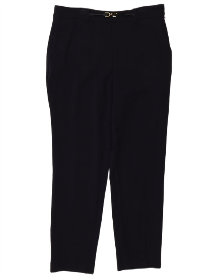 MASSIMO DUTTI Chinobukser til kvinder EU 40 Medium W30 L28 Marineblå