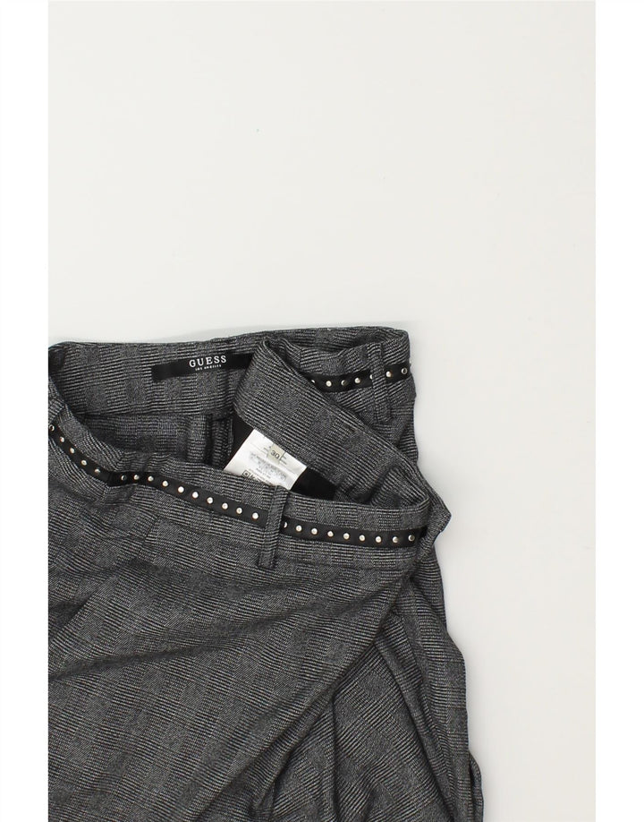 GUESS Womens Slim Chino Trousers W30 L29 Grey Polyester Vintage Guess and Second-Hand Guess from Messina Hembry 