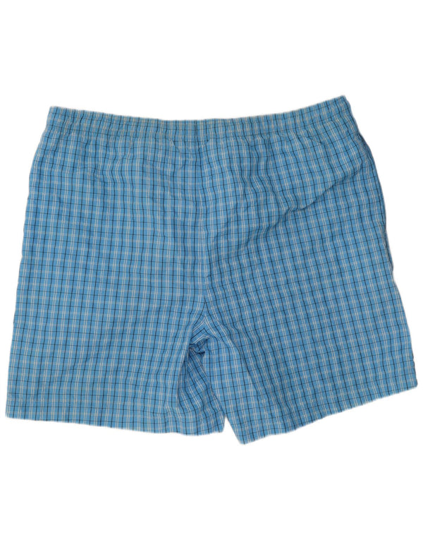Reebok Badeshorts til mænd store blå ternet