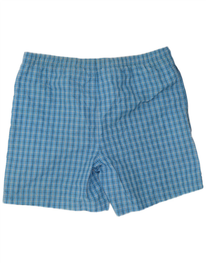 Reebok Badeshorts til mænd store blå ternet