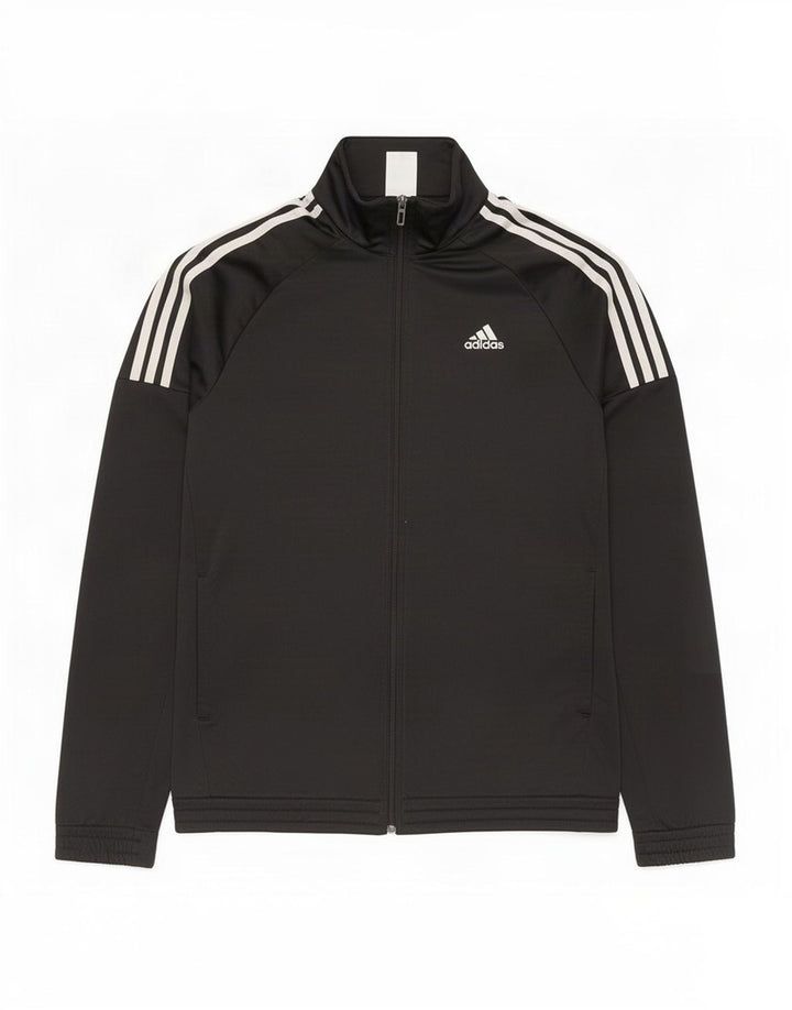 Adidas Træningsdragt til mænd Topjakke UK 38/40 Medium Sort Polyester
