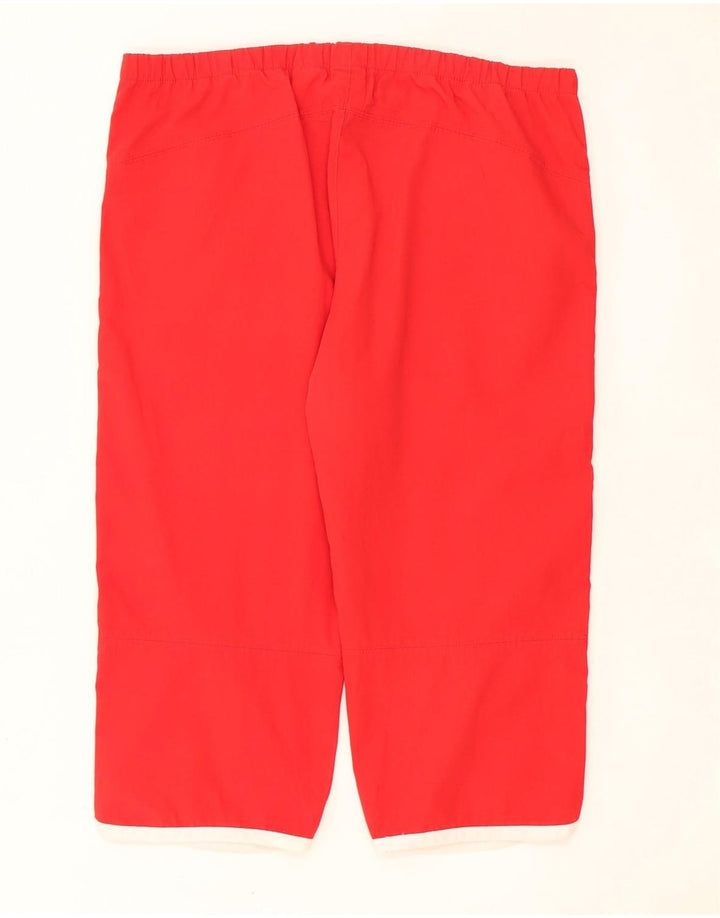 Nike Capri træningsdragt bukser til kvinder UK 14/16 stor rød polyester