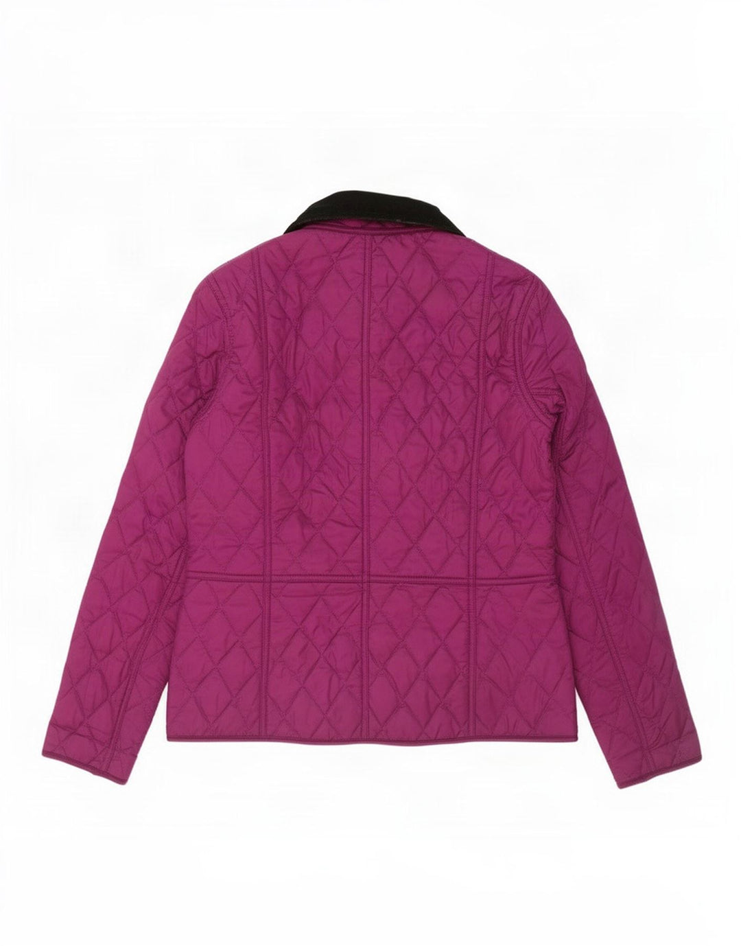 Barbour Quiltet jakke til kvinder UK 8 Lille lilla polyester