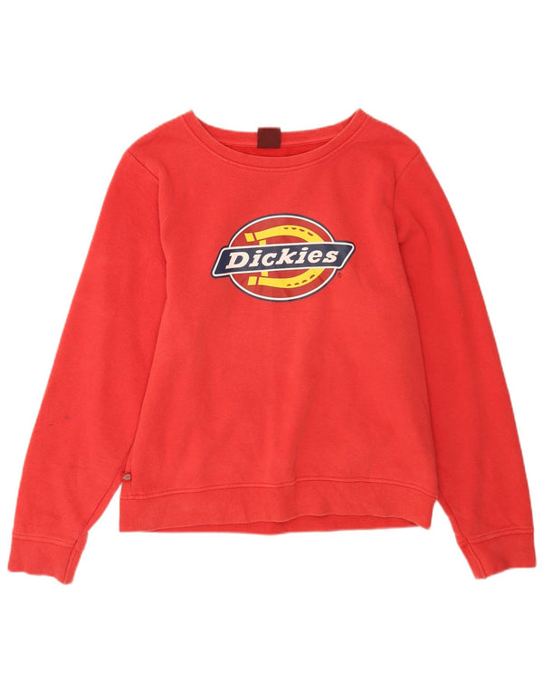 Dickies Boys Grafisk Sweatshirt Jumper 13-14 år Rød