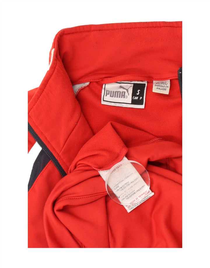 Puma Træningsdragt til mænd, topjakke, lille rød polyester