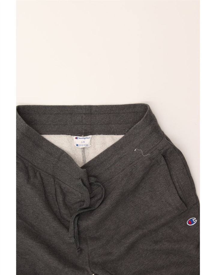 CHAMPION Mens Tracksuit Trousers Large Grey Cotton Vintage Champion and Second-Hand Champion from Messina Hembry 