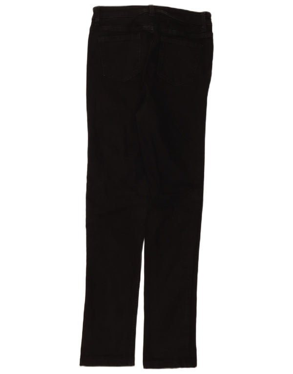 Marks & Spencer Womens The Sienna Straight Jeans UK 10 Small W28 L31 Black