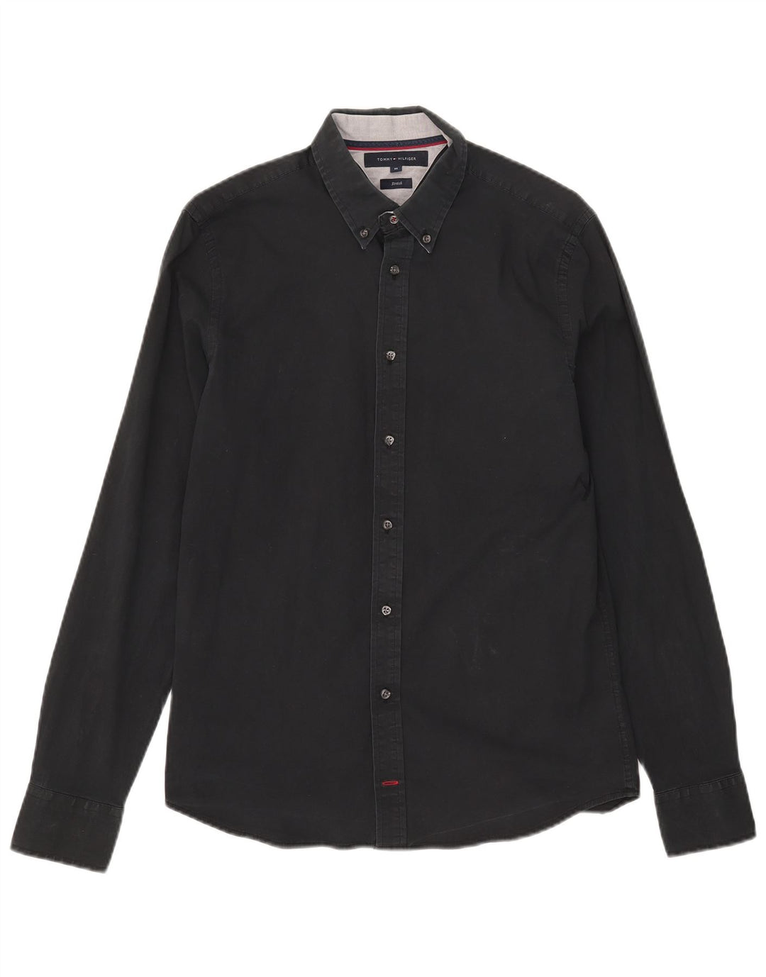 Tommy Hilfiger Herreskjorte Medium Sort Bomuld