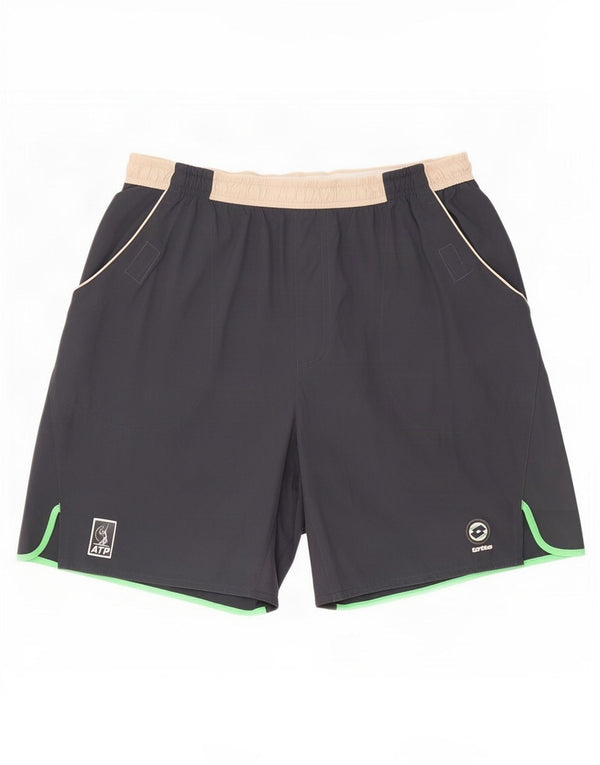 Lotto Herre Sportshorts Medium Grå Colourblock