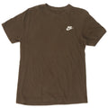 Nike Herre T-shirt Top Medium Khaki Bomuld