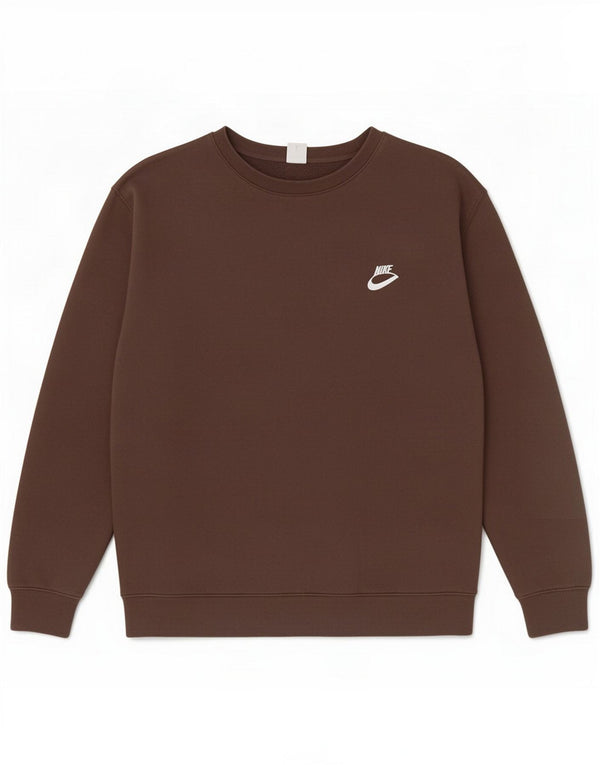 Nike Herre Loose Fit Sweatshirt Jumper 3XL Brun Bomuld