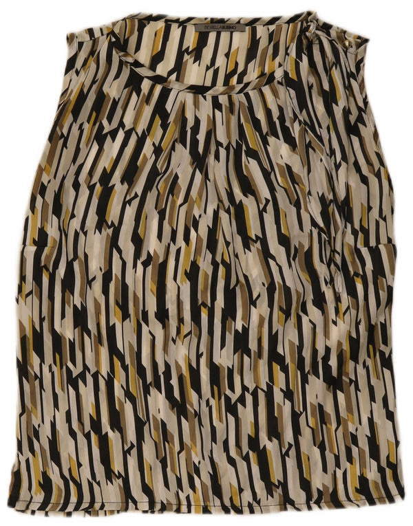Fiorella Rubino Damebluse Top UK 12 Medium Flerfarvet Geometrisk