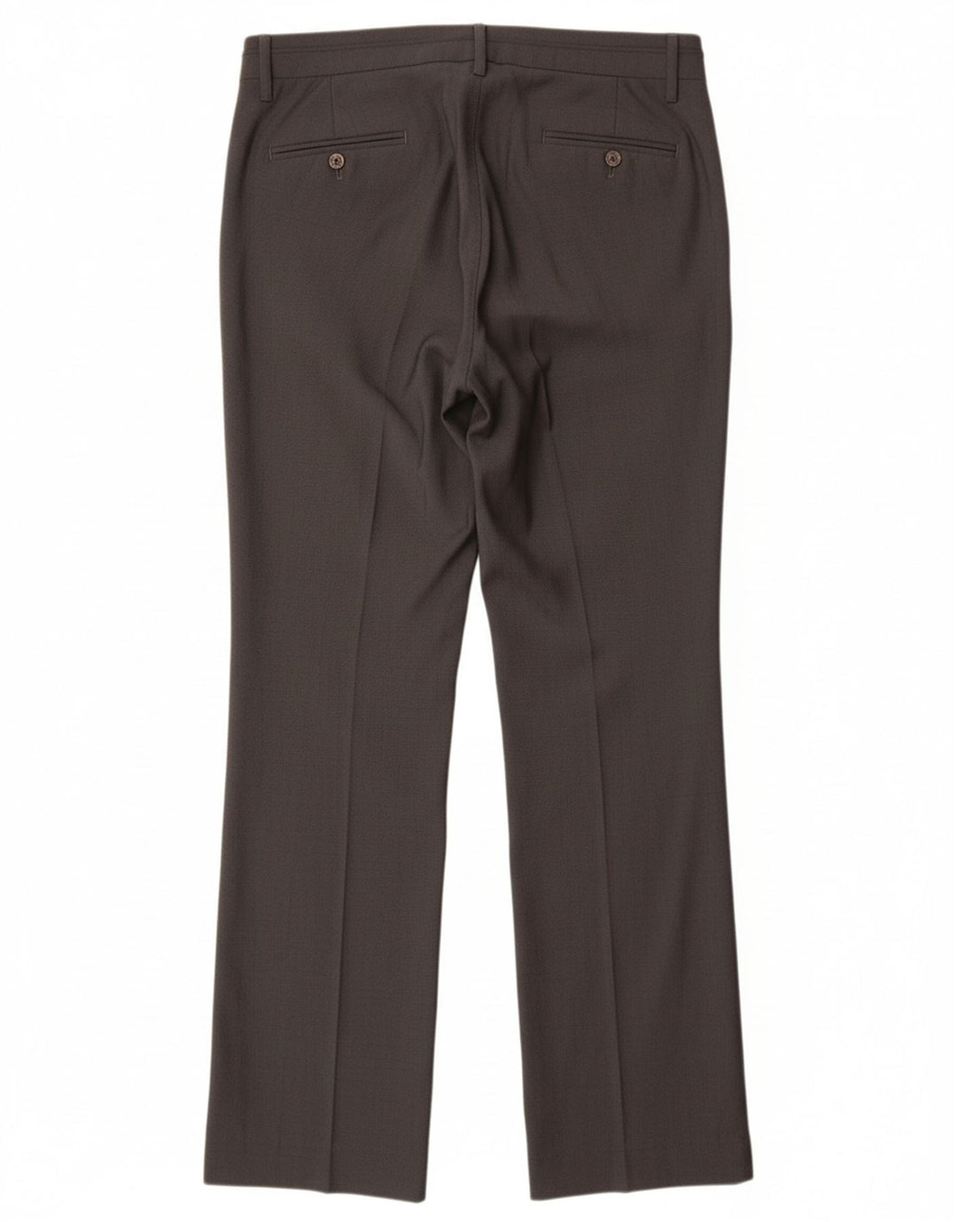 MASSIMO DUTTI Lige jakkesæt til kvinder EU 38 Small W28 L33 Grå Uld