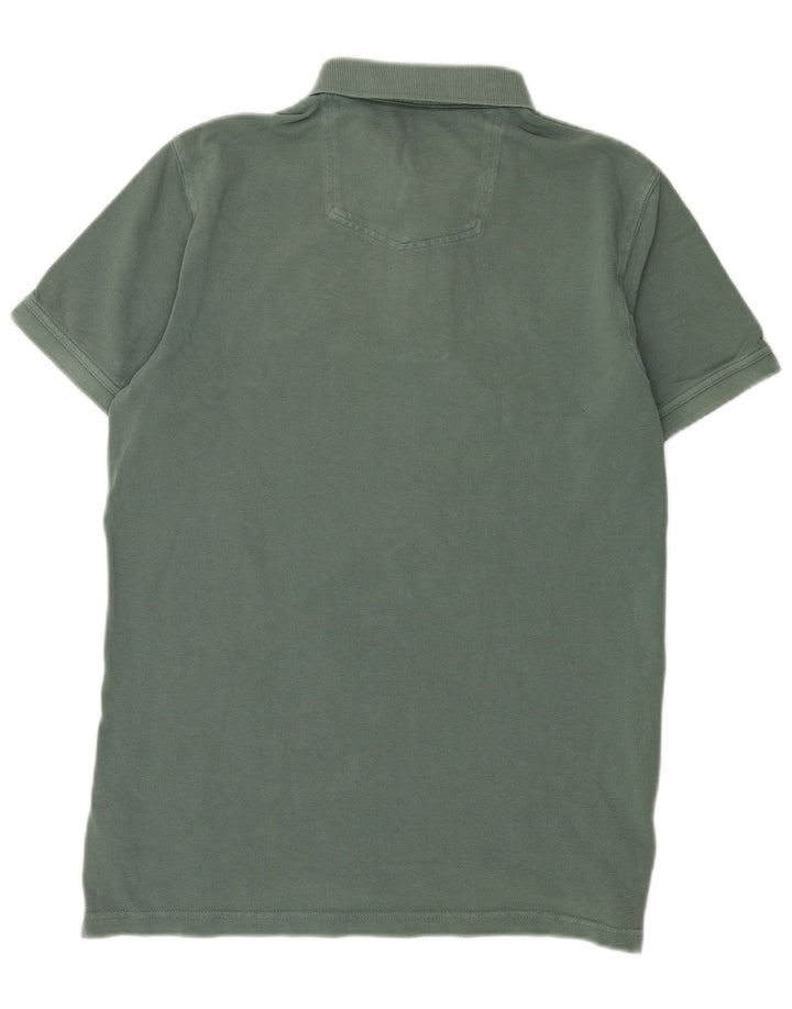 Fat Face Herre Polo Shirt Medium Grøn Bomuld