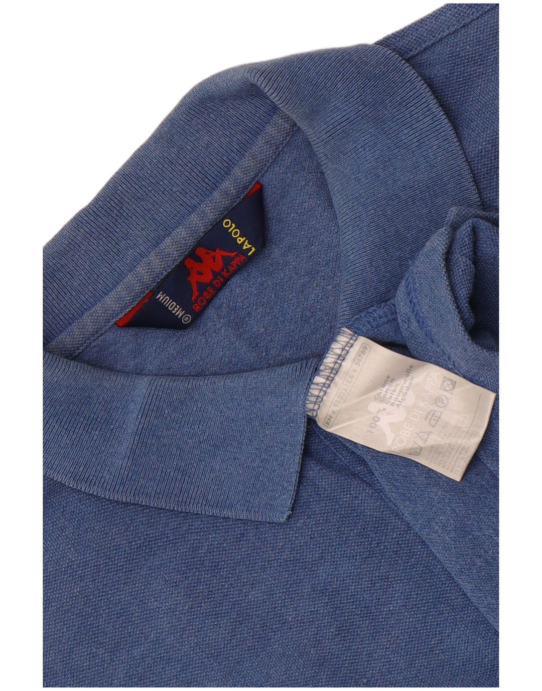 Kappa herre poloshirt Medium blå bomuld