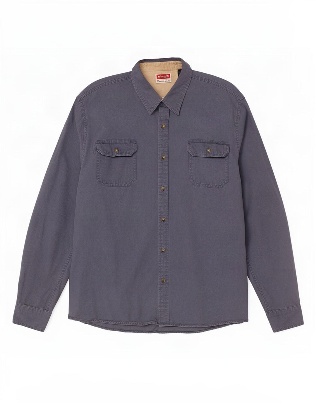 Wrangler herreskjorte 2XL blå bomuld