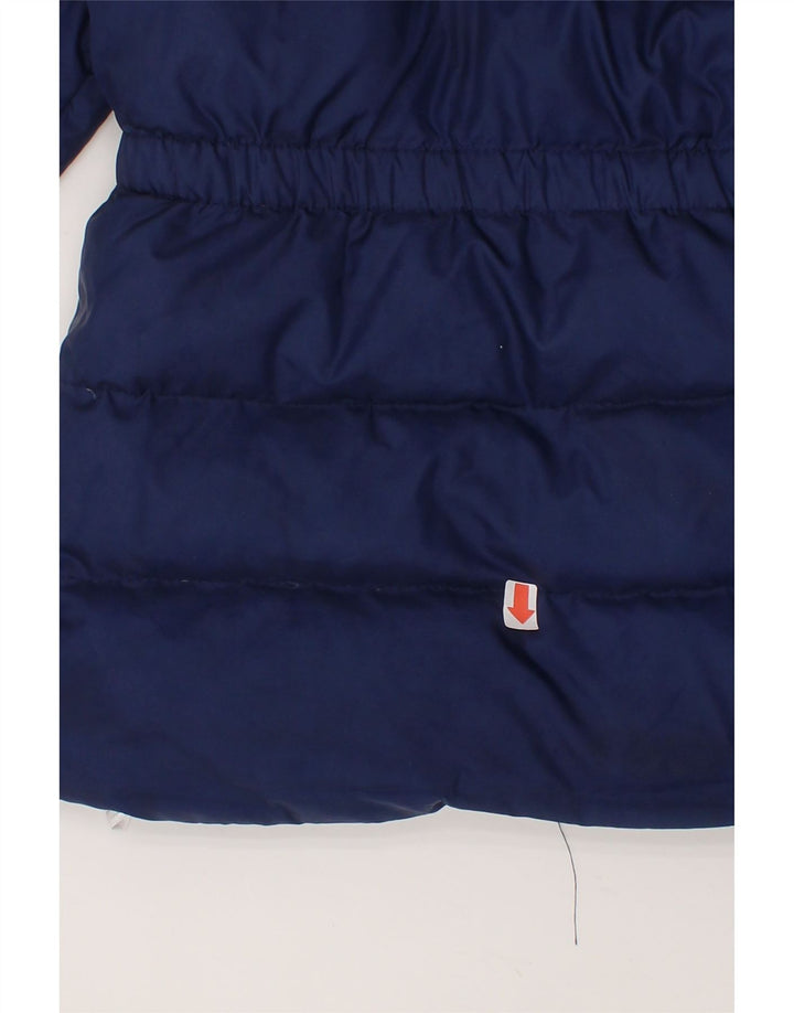 GUESS Girls Hooded Padded Jacket 4-5 Years Navy Blue Vintage Guess and Second-Hand Guess from Messina Hembry 