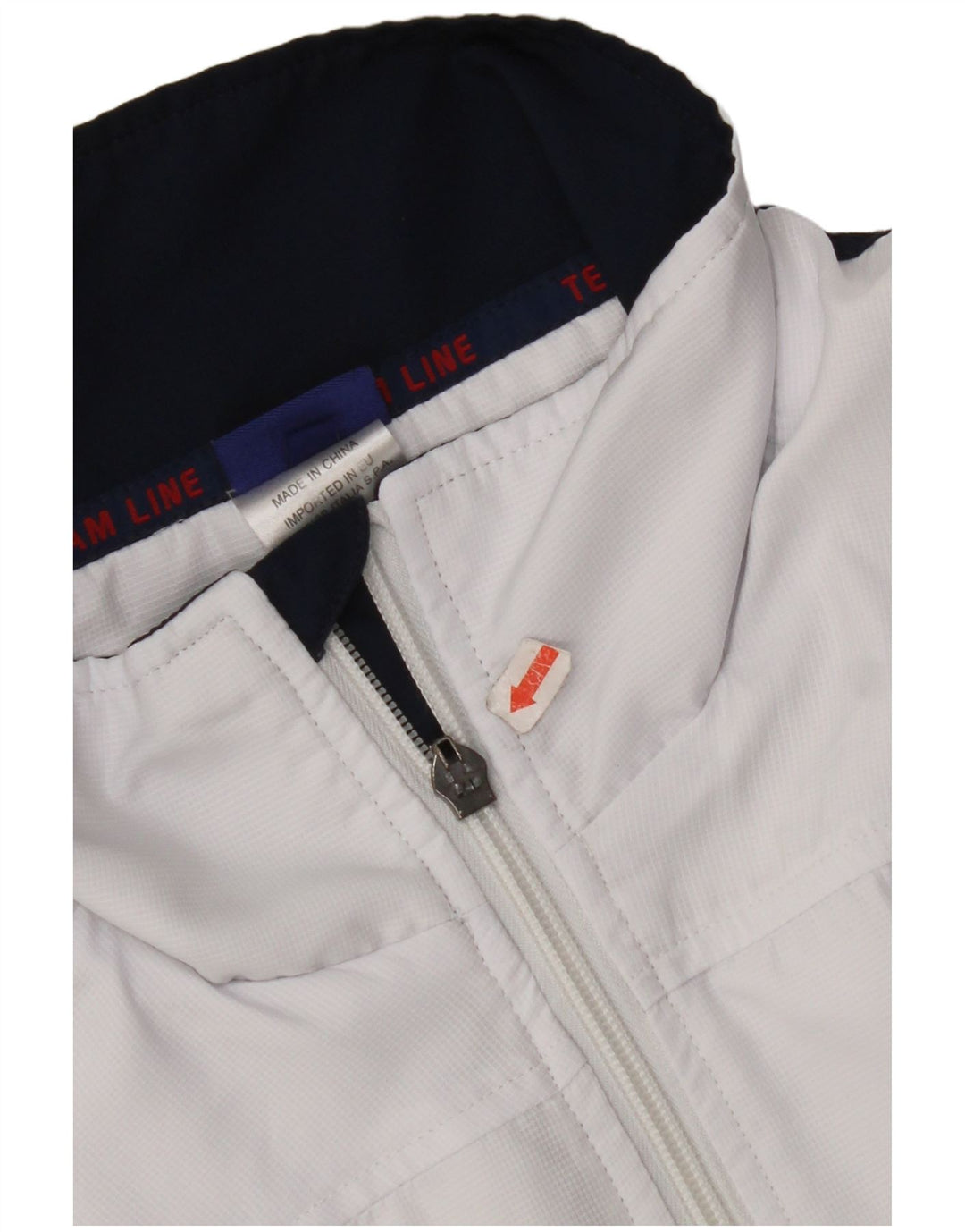 ASICS Træningsdragt til mænd Topjakke Medium White Colourblock Polyester