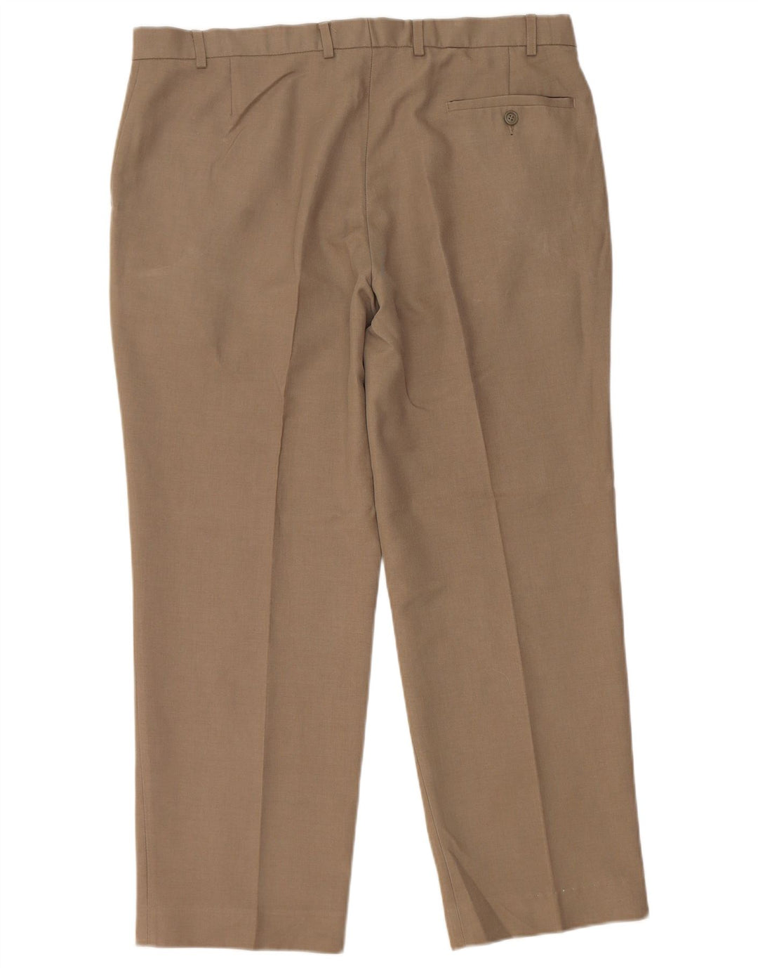 MARKS & SPENCER Lige jakkesæt til mænd W38 L29 Beige polyester