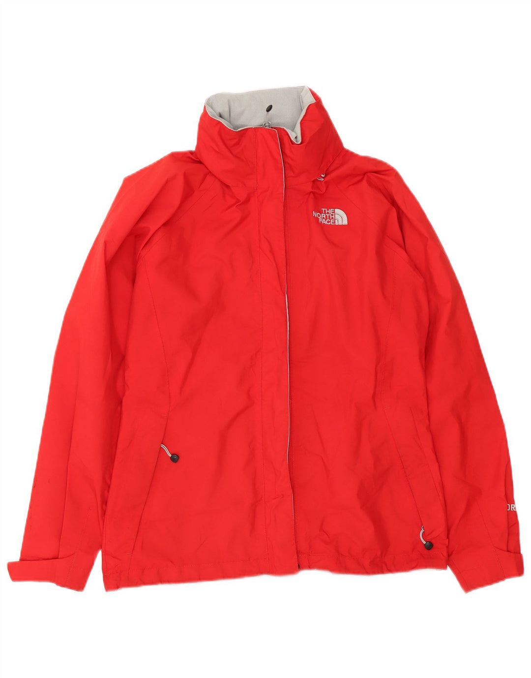 The North Face Dame Hætte Oversized regnjakke UK 10 Lille Rød