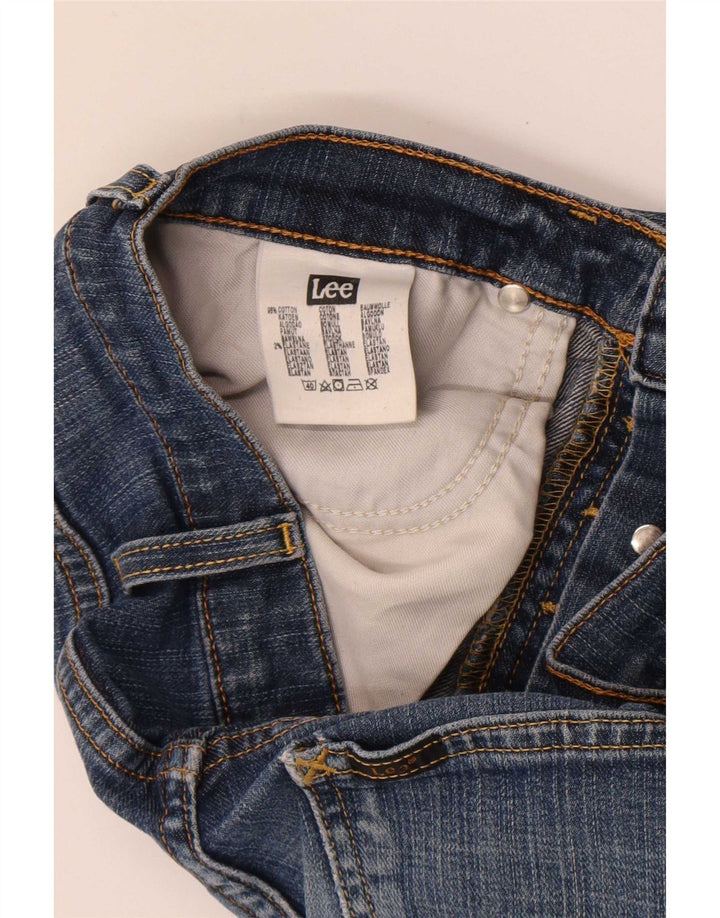 Lee Dame Jegger Slim Jeans W31 L34 Blå Bomuld