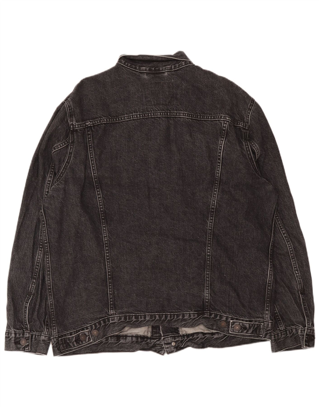 Levi's Herre denimjakke UK 44 2XL Sort Bomuld