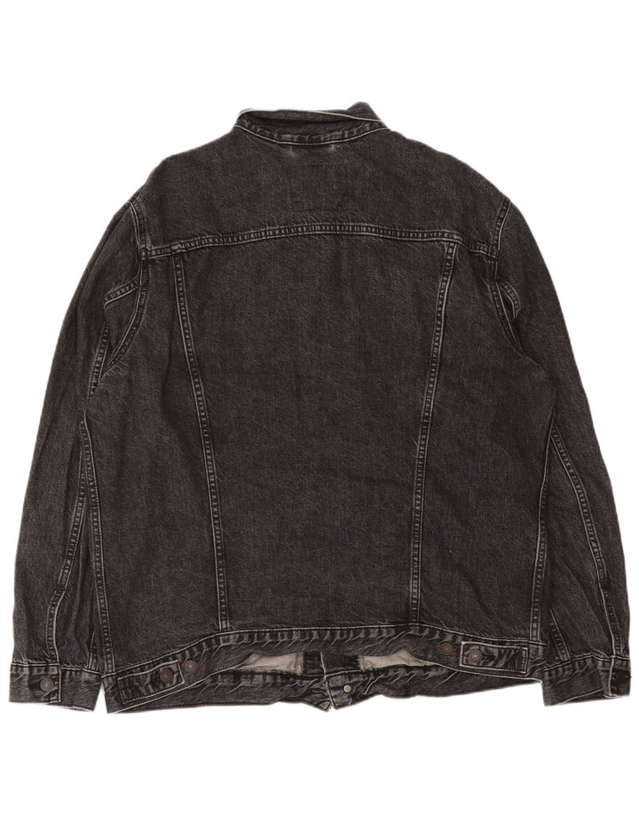 Levi's Herre denimjakke UK 44 2XL Sort Bomuld