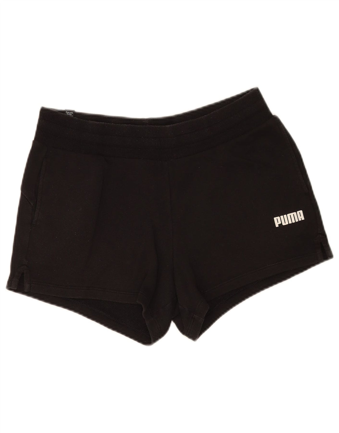 Puma Sportshorts til kvinder UK 12 Medium Sort Bomuld